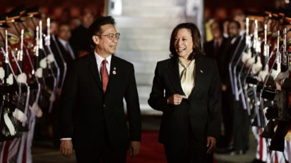 Wakil Presiden AS Kemala Harris Tiba di Indonesia Hadiri KTT ASEAN