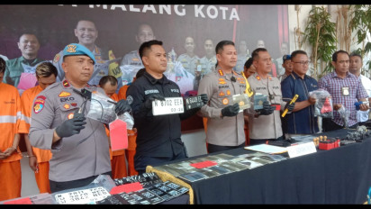 Modus Ubah Nomor Rangak Mesin, Sindikat Penjualan Motor Curian Berhasil Ditangkap