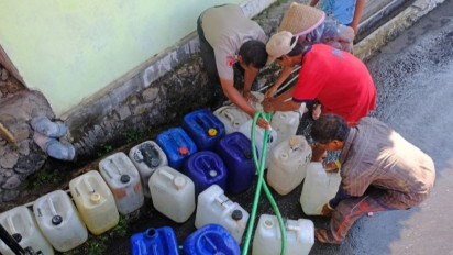 Dampak Kemarau, PDAM Temanggung Salurkan Bantuan Air Bersih