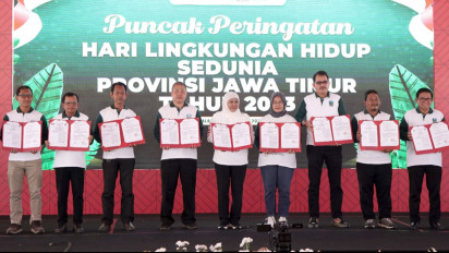 Kendalikan Pencemaran dan Kerusakan Lingkungan di Jawa Timur, Gubernur Jatim Gandeng SIG