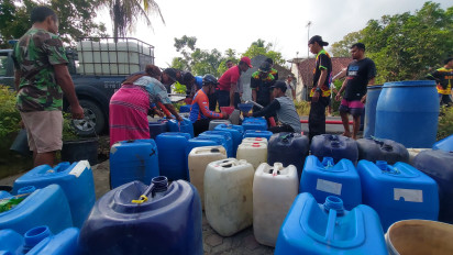 Ratusan KK di Ciamis Krisis Air Bersih Dampak Kemarau Berkepanjangan