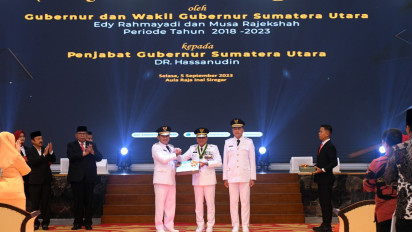 Pesan Edy Rahmayadi ke Pj Gubernur Sumut Setelah Serah Terima Jabatan