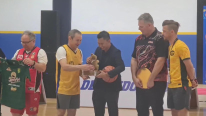 Orang Nomer Satu Australia Barat, Roger Cook Kunjungi DBL Indonesia, Pererat Kerjasama Basket, Sepak Bola dan Atletik