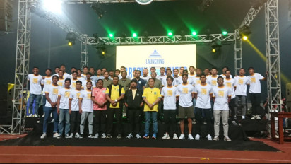 Launching Tim dan Jersey Baru di Hadapan Suporter Ultras, Gresik United Targetkan Masuk Liga 1