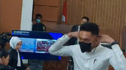 Ditanya Soal Banding Vonis 12 Tahun, Mario Dandy: Saya Pikir-Pikir Dulu yang Mulia