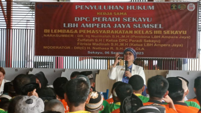 Lapas Sekayu Gelar Penyuluhan Hukum dan Bantuan Hukum Gratis