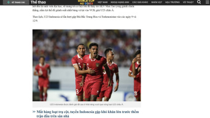 Media Vietnam Komentari Skuad Timnas Indonesia U-23 Racikan Shin Tae-yong untuk Kualifikasi Piala Asia U-23 2023