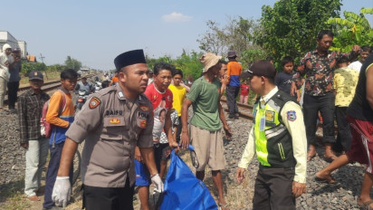 Ibu dan Balita di Brebes Tertabrak Kereta Api saat Melintas di Rel Tanpa Palang Pintu