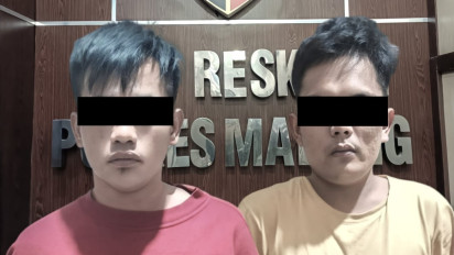 Polres Malang Berhasil Ungkap Jaringan Curanmor, Dua Pelaku Diamankan
