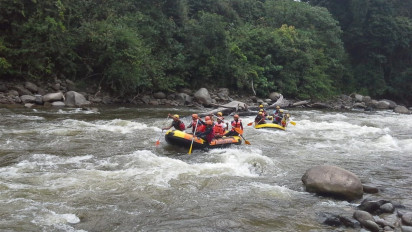 Pihak Kemendagri Cek Persiapan Lokasi Cabor Arung Jeram PON XXI Aceh-Sumut 2024