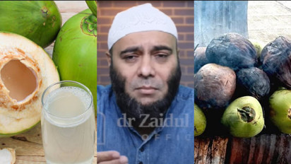 dr Zaidul Akbar Bilang Jangan Asal Minum Air Kelapa, Kandungan Air Kelapa Bakar Ternyata Bisa....