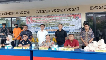 Ribuan Telur Penyu Diperdagangkan Secara Ilegal, Ditpolairud Polda Kalbar Tangkap Dua Pelaku