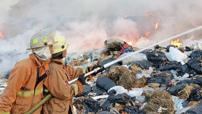 TPA Kopi Luhur Kota Cirebon Terbakar, Penyebab dari Percikan Api