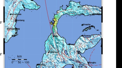 Gempa M 6,3 Guncang Donggala, Tak Berpotensi Tsunami