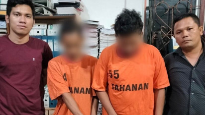 Polisi Ciduk Dua Bandar Narkoba Masih Berusia Dini, Barbut 100,35 Gram Sabu. Salah Seorang Tsk Berstatus Pelajar