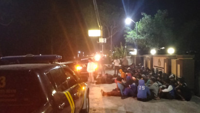 Diduga akan Tawuran, Puluhan Pelajar Asal Purworejo Diamankan Polisi di Kebumen