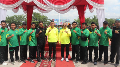 Pemerintah Kabupaten Padang Lawas Utara Melaksanakan Peringatan Hari Olahraga Nasional