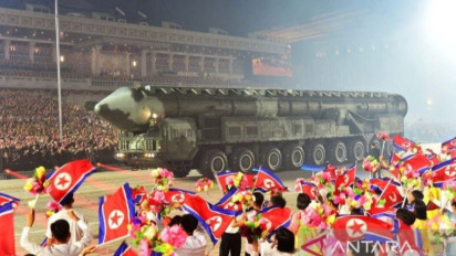 Pada Perayaan HUT Korea Utara, Kim Jong-un Puji Patriotisme Rakyat