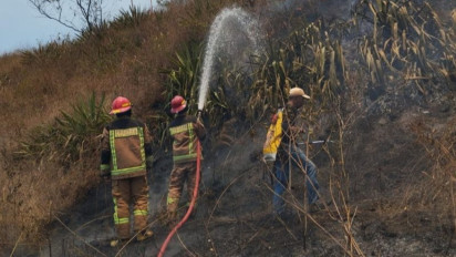 Polisi Ungkap Penyebab Kebakaran Gunung Guntur, Ternyata Ulah Pendaki