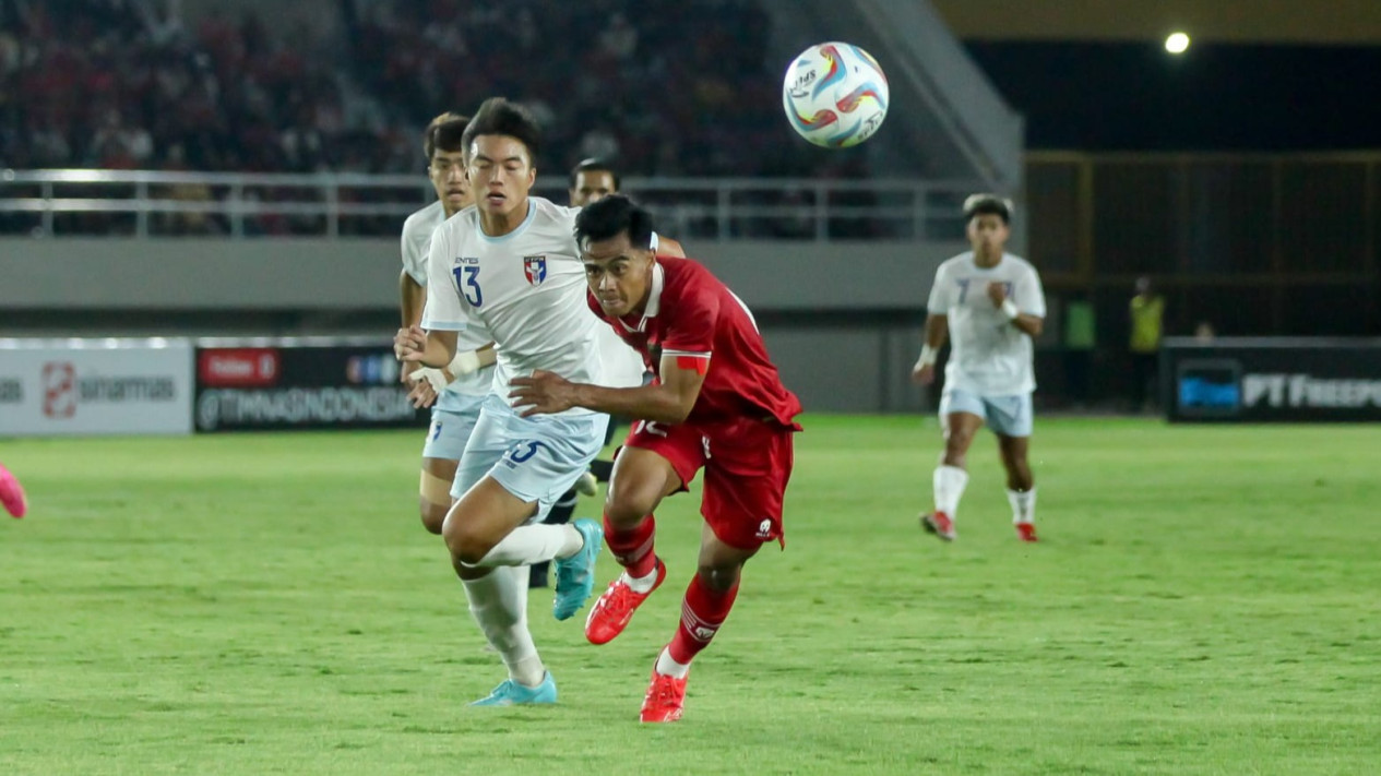 Dikalahkan 9-0, Pelatih Chinese Taipei Ingin Memiliki Pemain seperti Timnas Indonesia U-23
            - galeri foto