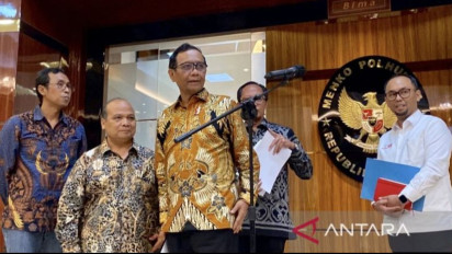 Mahfud MD: Bareskrim Ikut Usut Transaksi Janggal Impor Emas Senilai Rp189 T