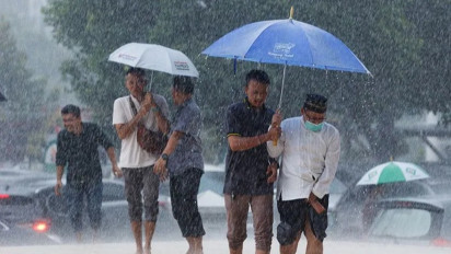 BMKG: Hujan Berpeluang Guyur Sejumlah Kota Besar