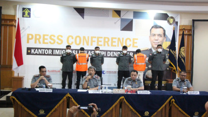 Jual Ponsel Palsu hingga Bekerja di Perusahaan Tisu di Bali, WN Cina dan Pakistan Diamankan Imigrasi Denpasar