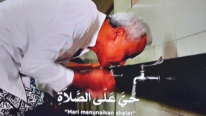 Wamenag: Ganjar Pranowo di Tayangan Azan TV Bukan Politik Identitas
