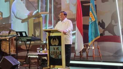 Prabowo Subianto Hadiri HUT ke-45 FKPPI