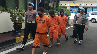 Tiga Residivis Curanmor di Malang Raya Diringkus, Pelaku : Hanya Butuh Dua Menit untuk Curi Motor