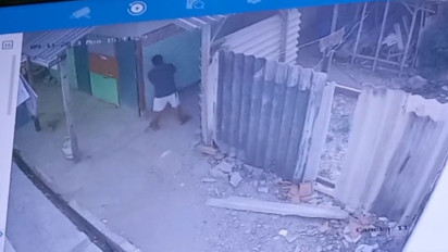 Aksi Maling di Kantin SMPN 1 Nglames Terekam CCTV, Tabung Gas dan Uang Raib