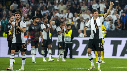 Tanpa Hansi Flick, Jerman Menang 2-1 Atas Prancis