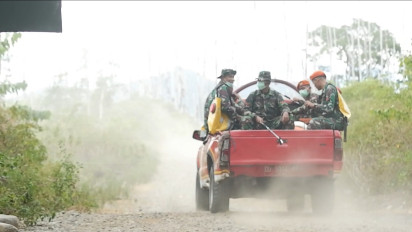 Hutan Lindung Tala-tala Maros  Terbakar, Satgas Gabungan Diturunkan