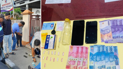 Kantor Partai Politik di Kota Sungai Penuh Dijadikan Lokasi Pesta Sabu, 2 Tersangka Ditangkap