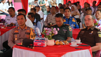 Komitmen Brantas Narkoba, Kapolres Sibolga Dirikan Kampung Bebas Narkoba