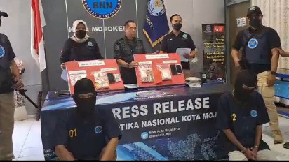 Tidak Kapok, Dua Residivis Ditangkap BNNK karena Kembali Edarkan Sabu-sabu dan Ekstasi