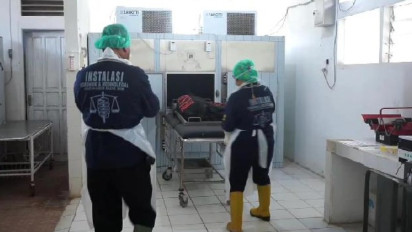 Usai Jalani Autopsi, Polda Lampung Makamkan Empat Mayat Tanpa Kepala