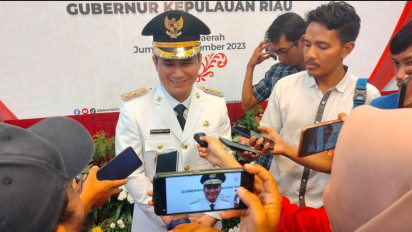 Ahdi Muqsith Resmi Jabat Wakil Bupati Bintan Sisa Masa Jabatan 2021-2024