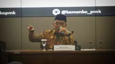 Menko Pembangunan Manusia dan Kebudayaan (PMK) Muhadjir Effendy