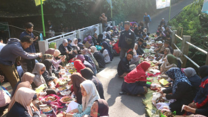 Kemarau Panjang, Warga Lereng Gunung Muria Gelar Doa Meminta Hujan dalam Tradisi Guyang Cekathak