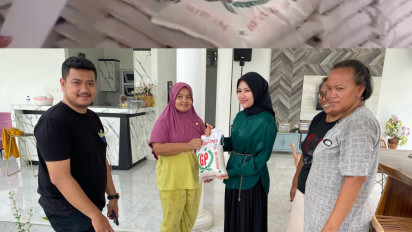 Bacaleg Mulai Luncurkan Program Jumat Berkah Dengan Bagikan 300 Paket Beras