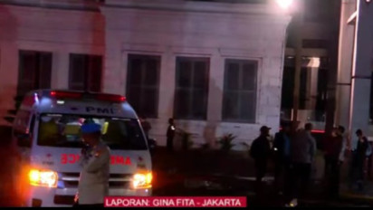 Dampak Kebakaran Museum Nasional, Satu Petugas Damkar Alami Lemas dan Sesak Nafas