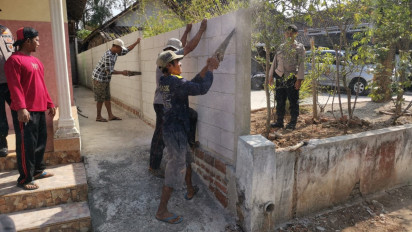Konflik Keluarga Berakhir Damai, Margono Berikan Akses Jalan Dengan Bongkar Tembok