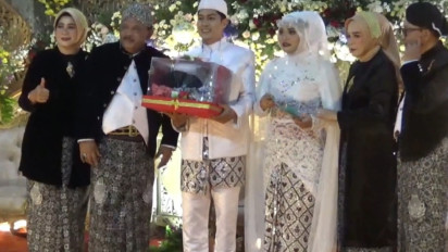 Hindari Hubungan di Luar Nikah dan Bantu Masyarakat Kurang Mampu di Nganjuk, 48 Pasangan Nikah Gratis