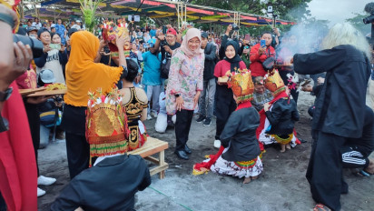 Jelang Gandrung Sewu, 1200 Penari Jalani Ritual Wisuda 