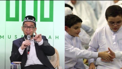 Memangnya Diperbolehkan dan Ada Dalil Melakukan Salaman Setelah Salat? Ustaz Adi Hidayat Jawab dan Jelaskan Hal itu, Ternyata