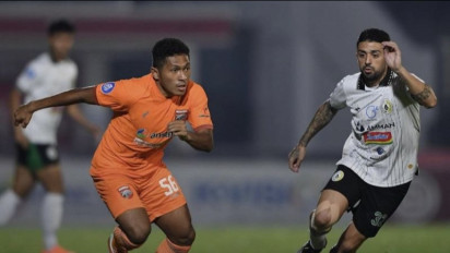 Hasil Liga 1: Borneo FC Menang Dramatis Atas PSS Sleman