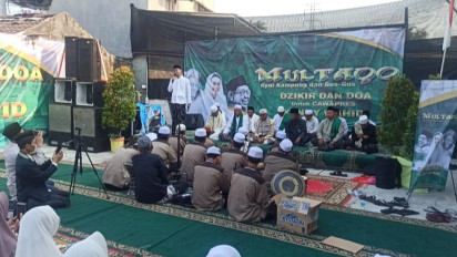 Dukung Yenny Wahid Cawapres 2024, Kyai Kampung dan Gus di Surabaya Gelar Doa dan Dzikir Bersama