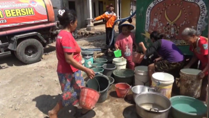 Dampak Kemarau Panjang, 10 Desa di Nganjuk Terancam Krisis Air Bersih