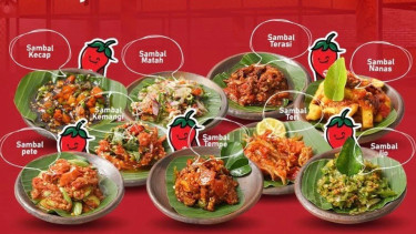 Pecinta Pedas Wajib Tahu, Berikut Hidangan Aneka Sambal untuk Menggoyang Lidah